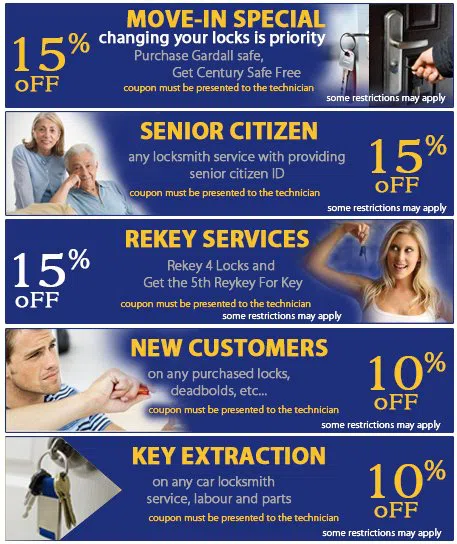 Cleveland Locksmith Master, Cleveland, OH 216-365-7069 - coupon13-set-five